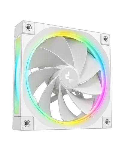 Deepcool FL12R 3IN1 - 120mm - PWM ARGB - Blanc — vue 3