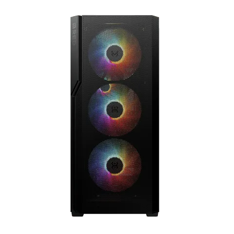 M.RED Raven Black - MT/SansAlim/M-ATX — vue 3