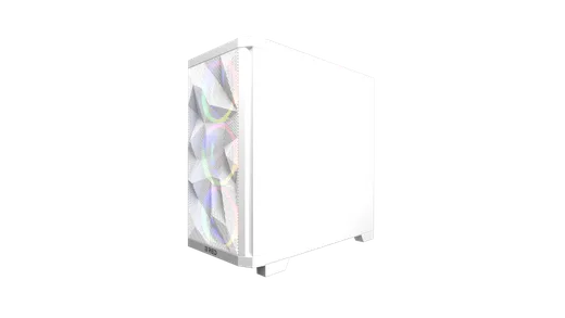 M.RED StarDust Mini Blanc ARGB - mT/sans alim./mATX — vue 8