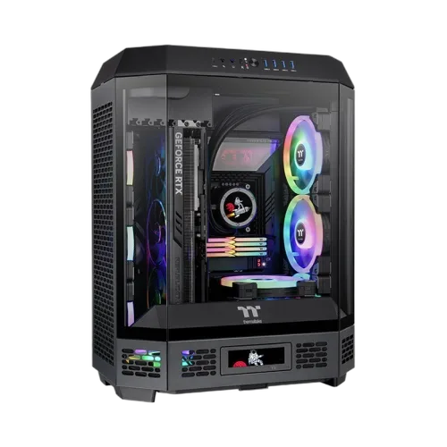 Thermaltake The Tower 600 Noir - MT/sans alim/ATX — vue 1