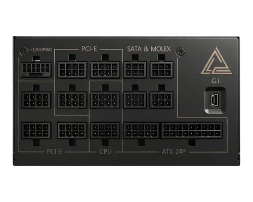 MSI MEG Ai1300P PCIE5 — vue 3