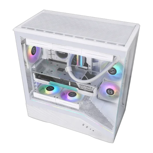 Lian-Li Vector V100 RGB Blanc - MT/Sans Alim/E-ATX — vue 6