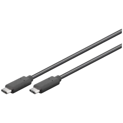 Câble USB-C 3.1 mâle/mâle - 1m - Noir