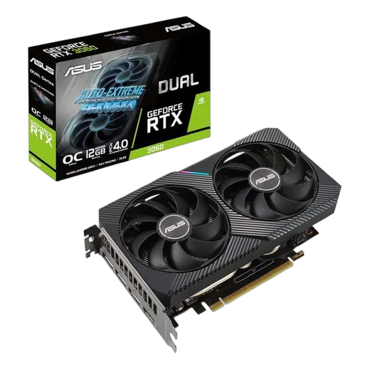 Carte Graphique DUAL-RTX3060-O12G-V2-Seconde Vie-Très Bon Etat