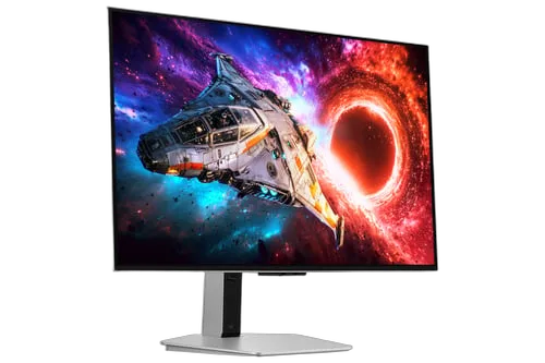 Samsung Odyssey G8 - 32'' QD-OLED 4K 240Hz 0,03ms USB-C 98W Compatible G-Sync — vue 3