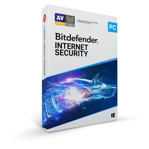 Bitdefender Internet Security - 1 An / 1 PC — vue 1