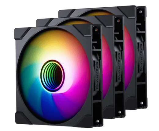 Phanteks M25 Gen2 PWM Noir Reverse Blade (3x140mm) D-RGB