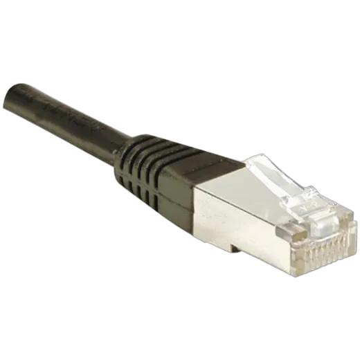 Câble Cat6 1m FTP Noir — vue 1