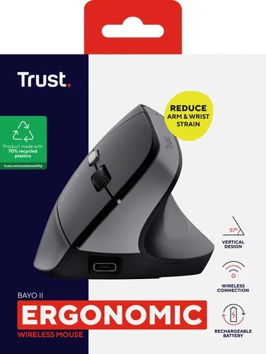 Trust Bayo II - Sans-Fil - RGB - Noir — vue 9
