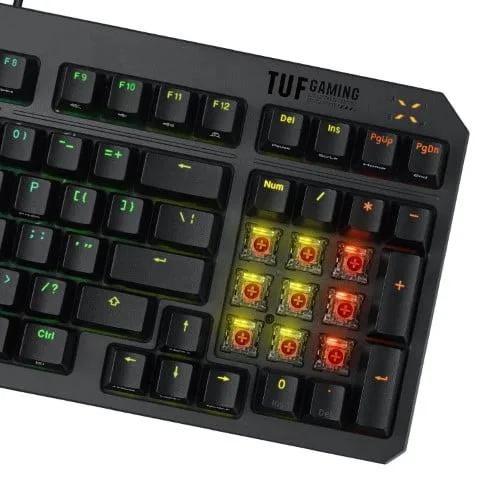 Asus TUF K3 Gen II - Optique - Filaire - RGB - Noir — vue 5