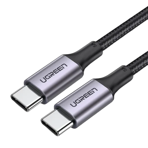 UGREEN Câble USB-C vers USB-C - 100W - Tressé - 3m - Noir