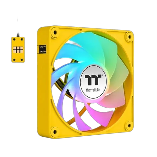 Thermaltake CT120 EX Reverse ARGB (Pack de 3x120mm) - Jaune