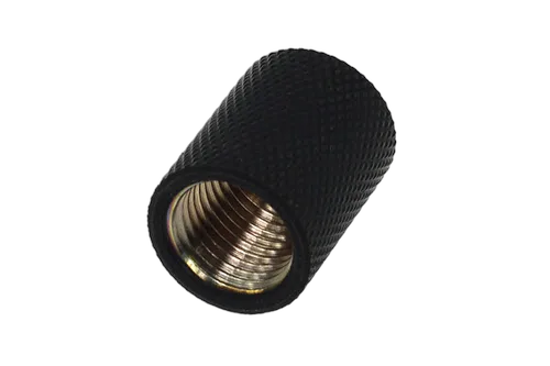 Alphacool Fitting Femelle/Femelle manchon droit - G1/4" Noir
