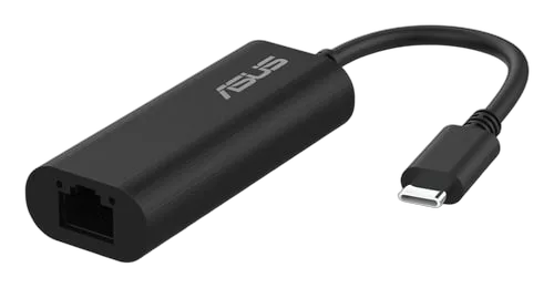 Adaptateur USB-C vers RJ45 - 0.1m - Noir