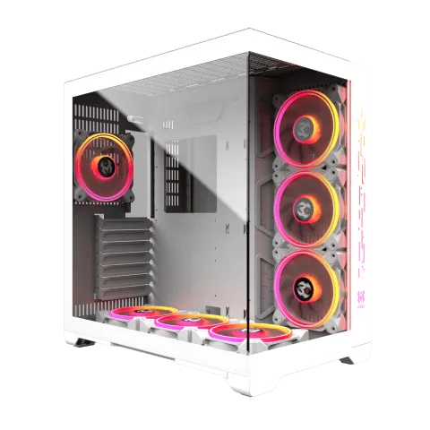 M.RED Crystal Sea Blanc  - MT/Sans Alim/ATX