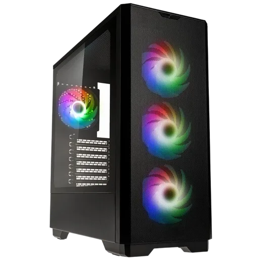 Kolink Unity Solar ARGB Noir - MT/Sans Alim/E-ATX — vue 1