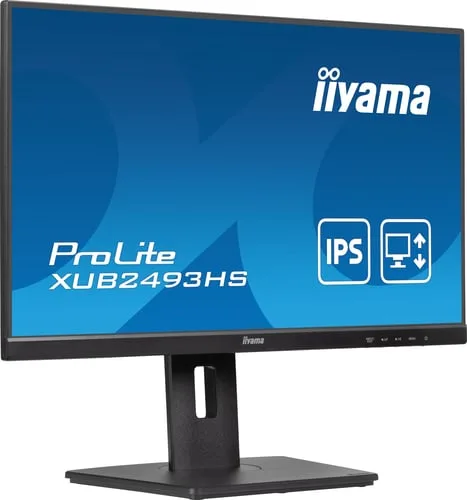 Iiyama PROLITE XUB2493HS-B6 - 24" FHD 100Hz IPS 0.5ms Adaptive Sync — vue 2