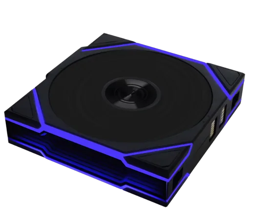 Lian-Li UNI FAN TL Sans fil LCD ARGB PWM RB - 120mm - Noir — vue 2