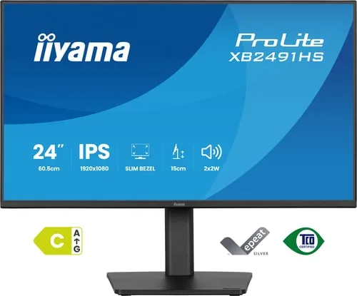 Iiyama Prolite XB2491HS-B1 - 23.8" FHD 120Hz IPS 1ms Pivot Adaptive Sync