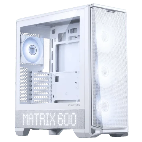 Phanteks Matrix 600 Led - Blanc — vue 4