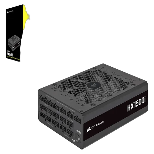 Corsair ATX 1500W - 80+ Platinum - HX1500i C20 Version Noir