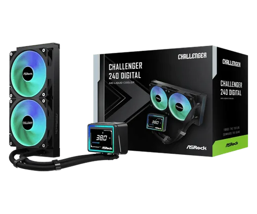 ASRock Challenger 240 DIGITAL - 240mm - Noir, vue 2