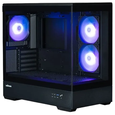 Zalman P30 Black V2 - mT/Sans Alim/M-ATX — vue 1
