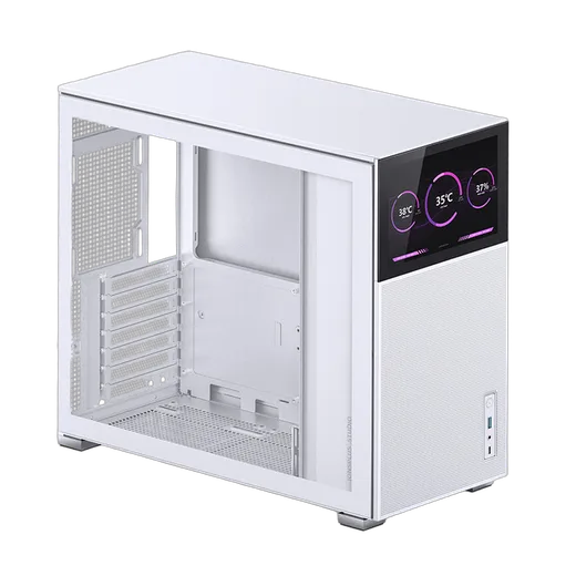 Jonsbo D41 Mesh Blanc Screen — vue 2