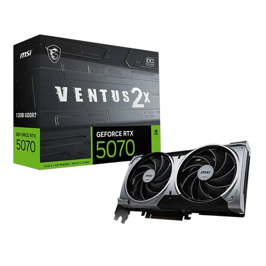 MSI GeForce RTX 5070 12G VENTUS 2X OC