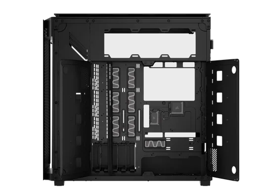 Corsair iCUE LINK 9000D RGB AIRFLOW Noir - MT/SansAlim/ATX — vue 4