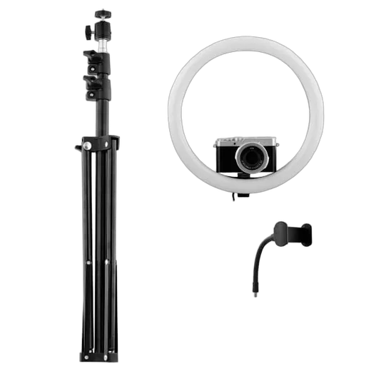 T'nB Anneau LED 12" avec trépied — vue 3
