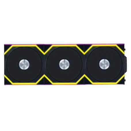 Lian-Li UNI FAN SL ARGB PWM - Pack de 3 120mm - Noir - REVERSE