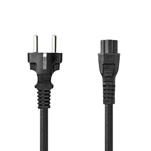 Nedis Câble prise de terre mâle/IEC-320-C5 - 2m - Noir — vue 3