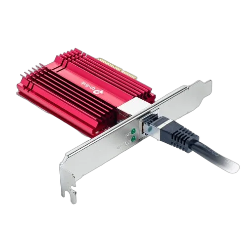 TP-Link PCI-E 4x - 1 port 1/2.5/5/10GB-T - TX401 — vue 3