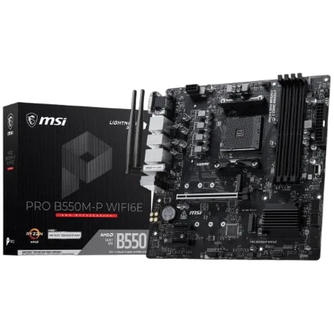 MSI PRO B550M-P WIFI6E