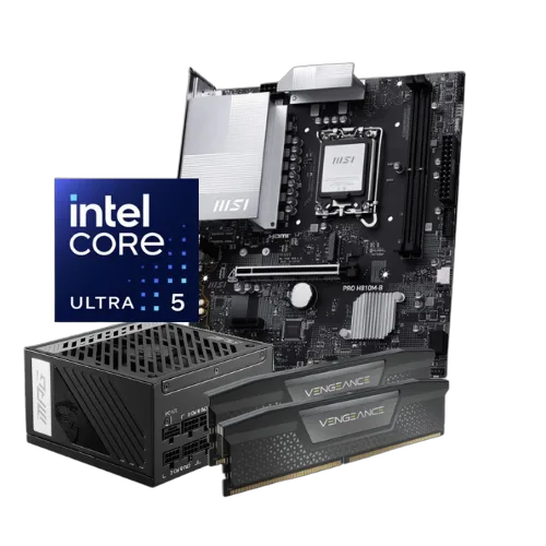 MSI PRO H810M-B + 245K + 1000W Gold + 2x16 6000MHz