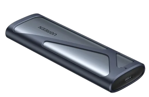 UGREEN USB-C 3.1 Gen2 vers M.2 NVME pour SSD - 0.50m - Gris