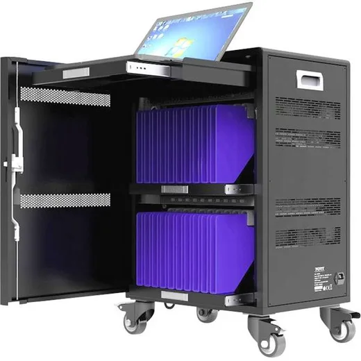 Port Cabinet de charge 20 tablettes + 1 notebook (17") — vue 3
