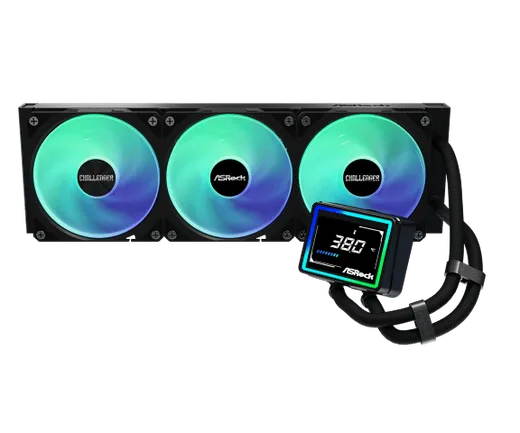 ASRock Challenger 360 DIGITAL - 360mm - Noir, vue 3