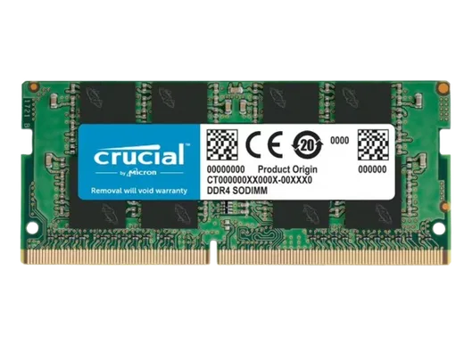 Crucial CT8G4SFRA32AT 8Go (1x8Go) SO-DDR4 3200Mhz Tray