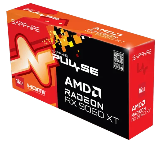 Sapphire Pulse Radeon RX 9060 XT GAMING OC 16GB-Seconde Vie — vue 3