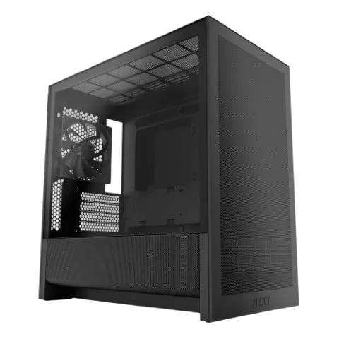 NZXT H3 Flow Noir - MT/Sans Alim/mATX — vue 9