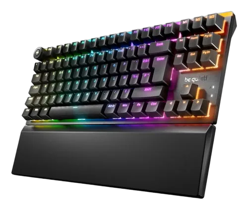 be quiet! Light Mount Linear - TKL - Mécanique - Filaire - RGB - Noir