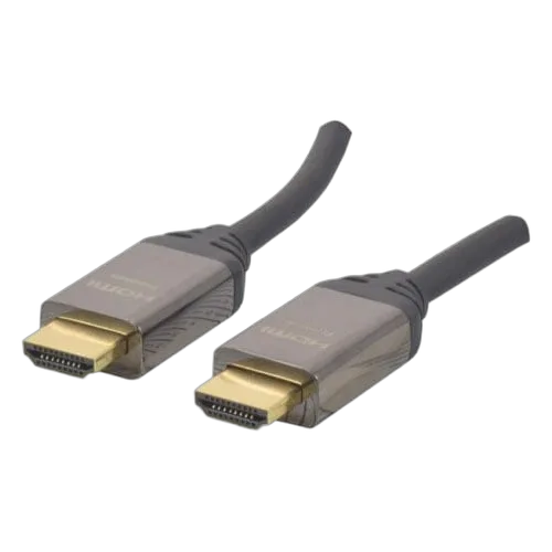 Câble HDMI 2.0 Premium Highspeed + Ethernet mâle/mâle - 2m — vue 1