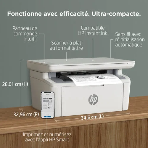 HP LaserJet M140w — vue 8