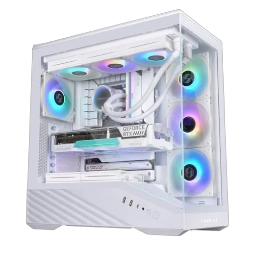 Lian-Li Vector V100 RGB Blanc - MT/Sans Alim/E-ATX — vue 5