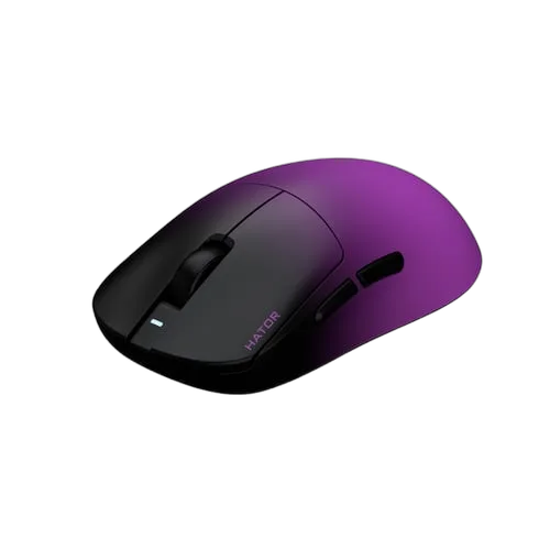 Hator Quasar 3 Ultima - Sans-Fil - RGB - Noir / Violet