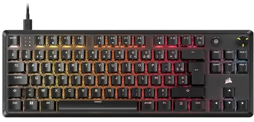 K70 Core TKL - Mécanique/Filaire/RGB/Noir