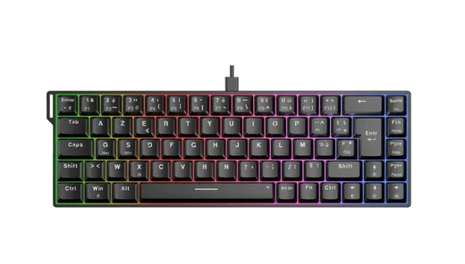 Keyz Titanium HE 65% - Magnétique/Filaire/RGB/Noir
