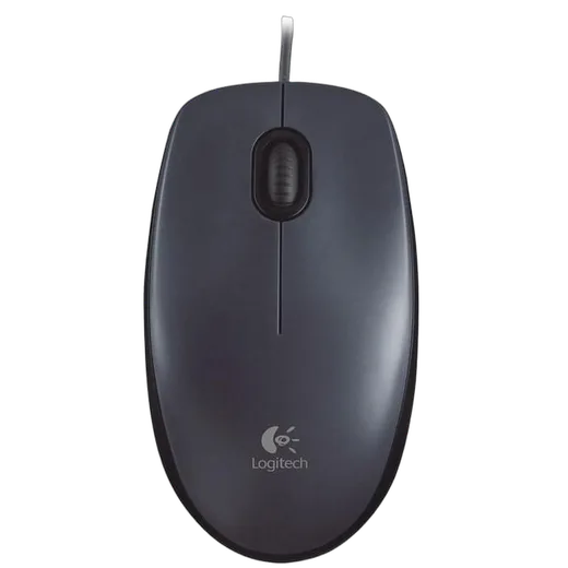 Logitech M90 - Filaire - Gris — vue 1